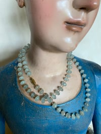 Image 4 of EXTRA LONG AQUAMARINE NECKLACE 