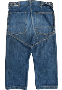 Image 4 of Cabane de Zucca Asymmetrical Zipper Fly Denim Shorts - 33