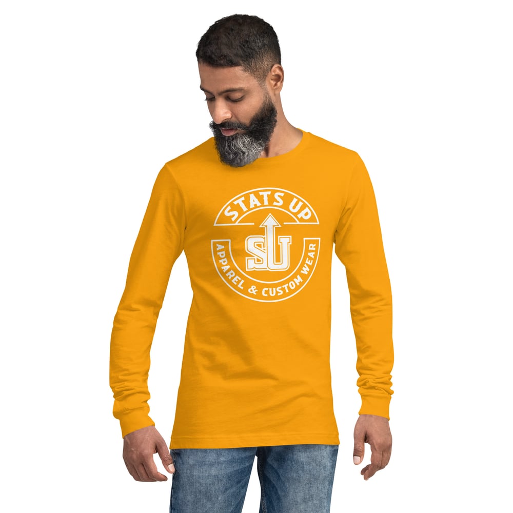 Image of Stats Up: Unisex Long Sleeve Tee