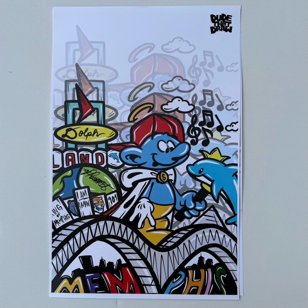 DolphLand Print