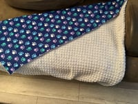 Image 1 of Cozy dog blanket with fleece
