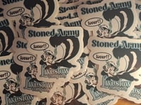 Lover stoned-army stickers