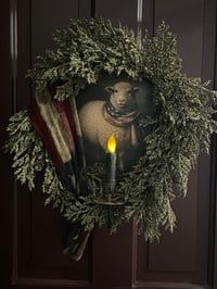 Image 2 of #10.... Legend of the Springs ~ Wreath ~ Candle 