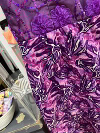 Image 3 of custom purple dress