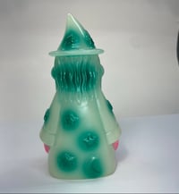 Image 2 of GLOW IN THE DARK WIZARD (NEON PINK/METALLIC GREEN)