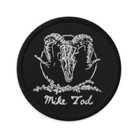 Mike Tod Ram Skull Embroidered Patch