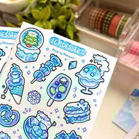 Image 2 of Icy Dessert | Matte Sticker Sheet
