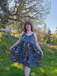 Image 2 of Camping Tie Tank Dress