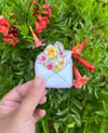Letters in Bloom Watercolor Waterproof Vinyl Sticker