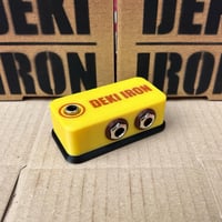 BATTERY PSU PEDAL YELLOW/BROWN