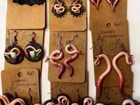 Image 3 of Worm Earrings