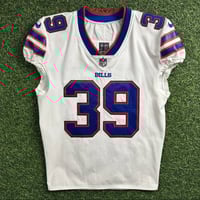 Image 1 of 2017 Nike NFL Game Used Worn Jersey Buffalo Bills Travaris Cadet Team COA