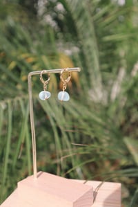 Image 4 of Aqua Drop Earrings
