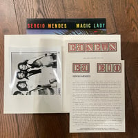 Image 2 of Sergio Mendes & Brasil '88 – Magic Lady - 1979 Promo Press LP with press kit!!