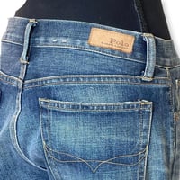 Image 6 of Polo Ralph Lauren Waverly Embellished Straight Crop Jeans - Women’s Size 28 