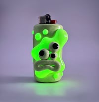 Image 3 of Yellow Glow In The Dark 1 Of 1 Clay Lighter Case