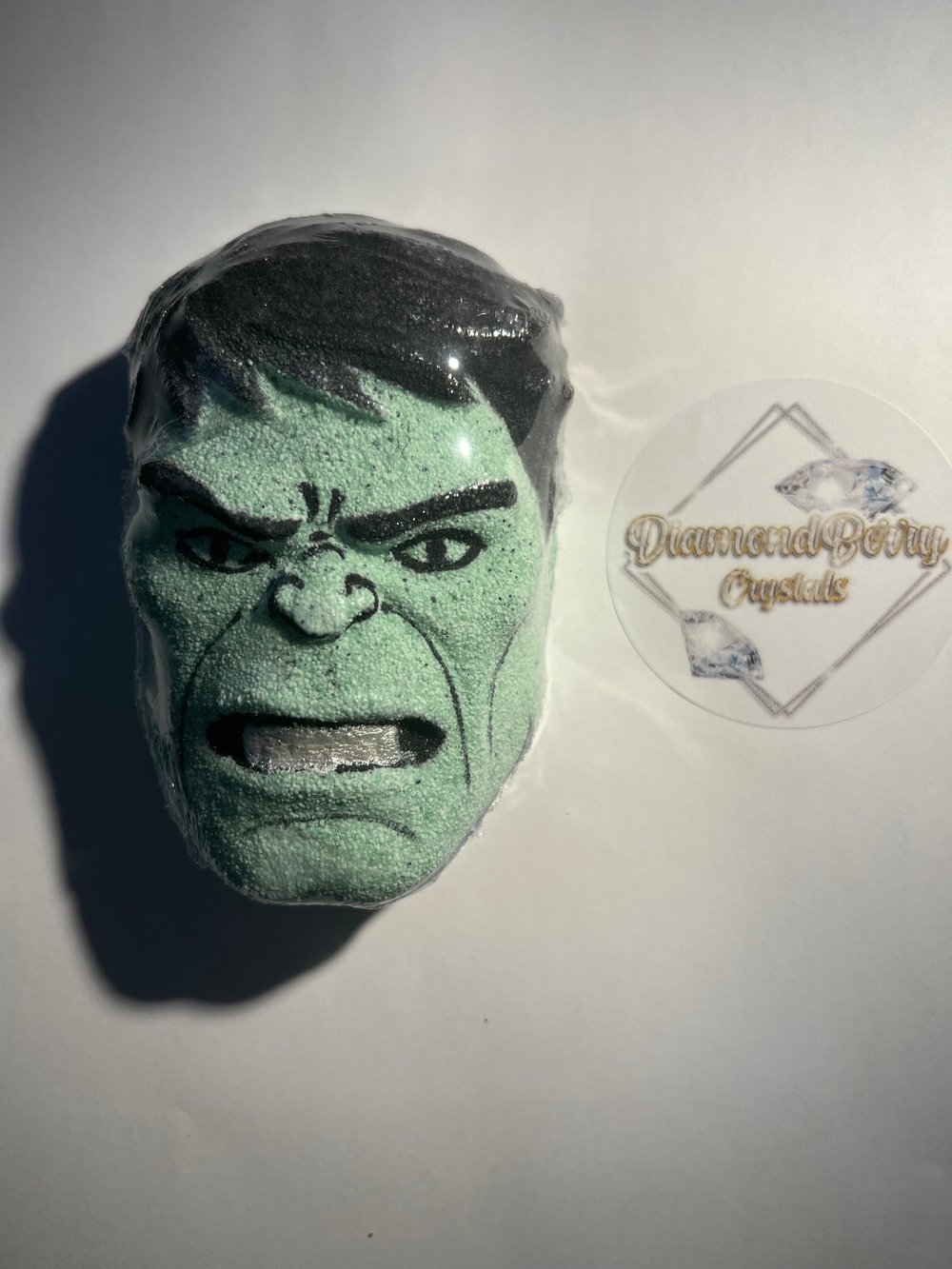 Image of Green man face bath bomb