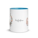 Image 2 of Forever young mug  with Color Inside