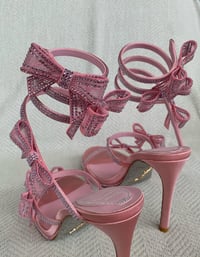Image 6 of PINK FAIRY RHINESTONE HEELS