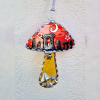 Image 1 of Stonehenge Scene Toadstool