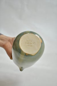 Image 3 of Tall Pitcher – Moss Green