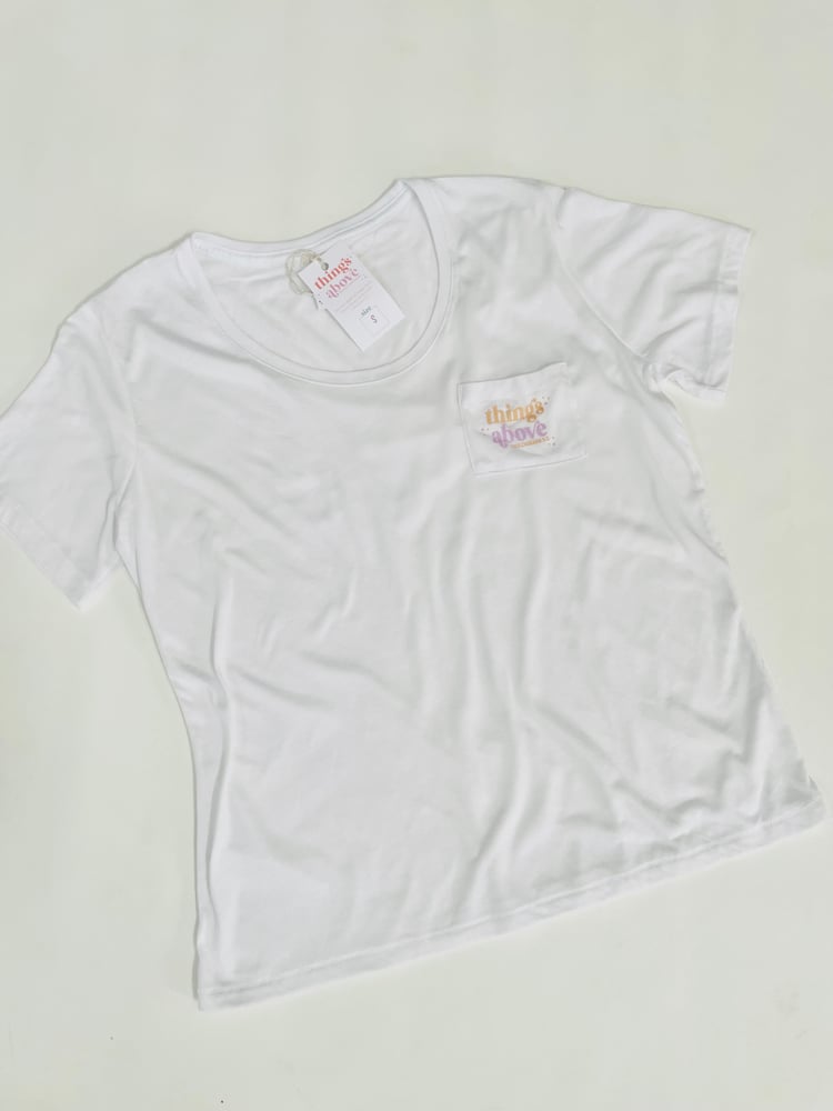 Image of Things Above Pocket Tee