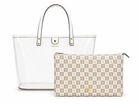 Image 2 of London Fog Clear Tote Bag 