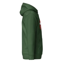 Image 24 of Unisex Hoodie Denmark Map
