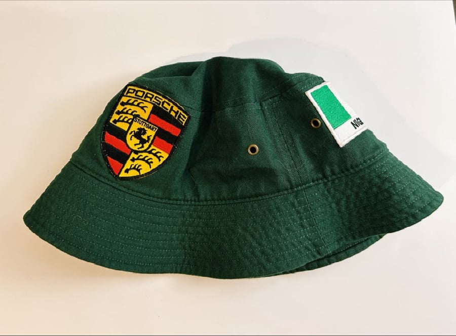 Image of Porsche Bucket Hat Forest Green (Nigeria)