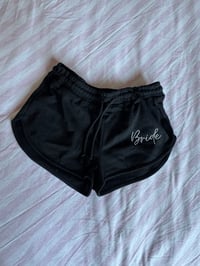 Image 2 of The “Bride After Dark” Running Shorts