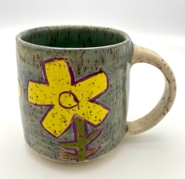 🌼Speckled Daisy Mug🌼