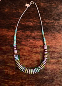 Image 2 of 22” Chunky Turquoise Statment Necklaces 