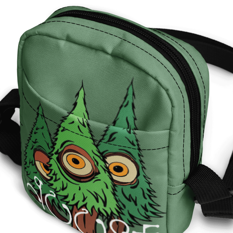Goose the trees have eyes crossbody bag