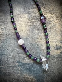 Image 2 of Naszyjnim Choker Kryształ Górski