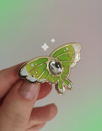 Image 1 of Fae Moth Hard Enamel pin