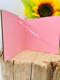 Image 5 of Wooden Baby Girl Card With Hanging Ornament