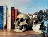 Image 1 of Meditation on Death III original oil painting