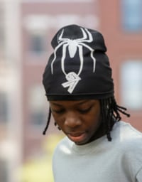 Image 1 of Spyda glow in the dark skull cap