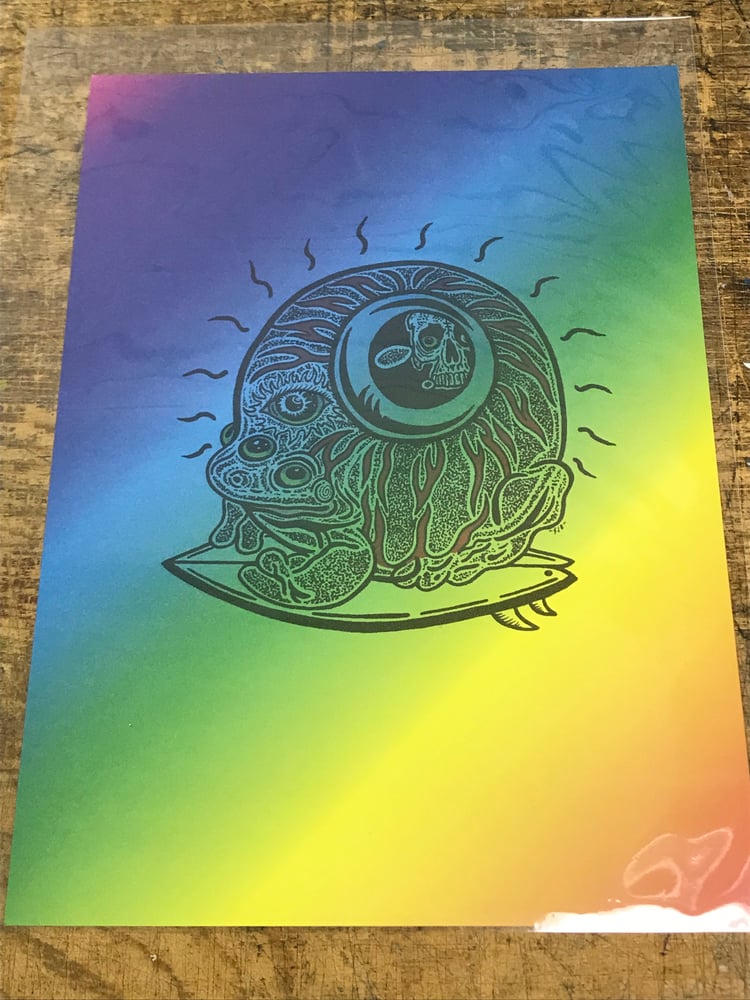 Image of EYE BALLER RAINBOW PRINT