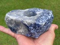 Image 7 of Sodalite Candle / Sphere Holder #1847