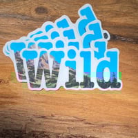 Image 1 of WILD sticker