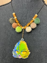 Image 2 of Charm-Puff Necklace: Lucy of the Swamp