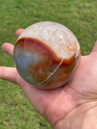 Image 7 of Carnelian Sphere #1821