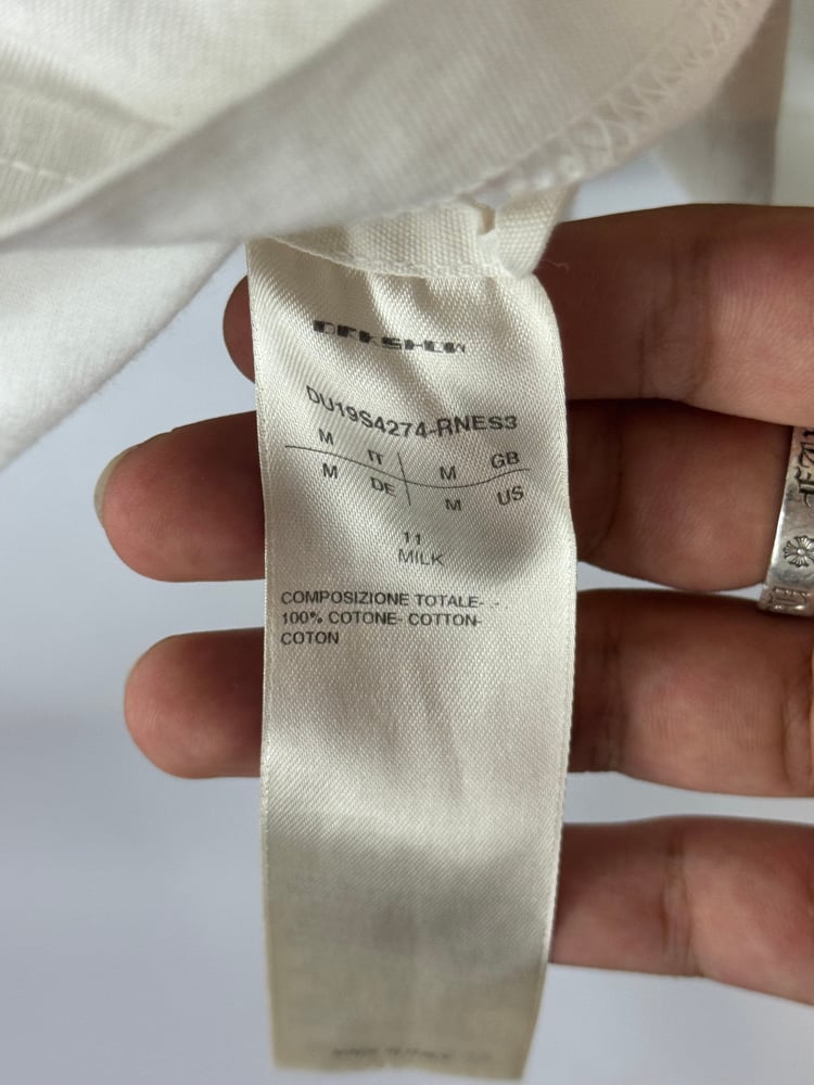 Image of Rick Owens Drkshdw Jumbo Natural Tee