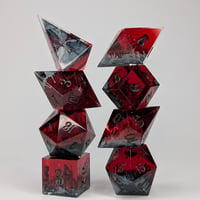 Image 2 of Written In Blood<br>8 Piece Polyhedral Set