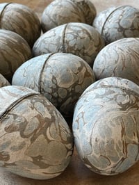 Image 4 of Marbled Paper Mache Eggs