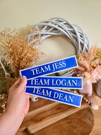 Image 1 of Logan Dean Jess bookshelf street sign decor