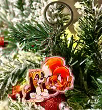 2" Keychain- Best Friends