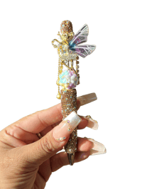 Image 1 of Golden Fairy Bling Pen 