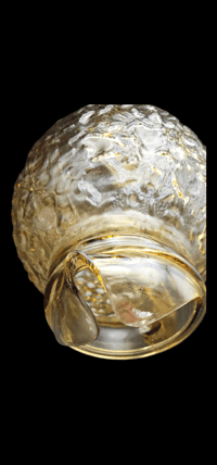 Image 6 of Vintage Anchor Hocking Lido Honey Gold Pitcher & Beverage 6 PC Set